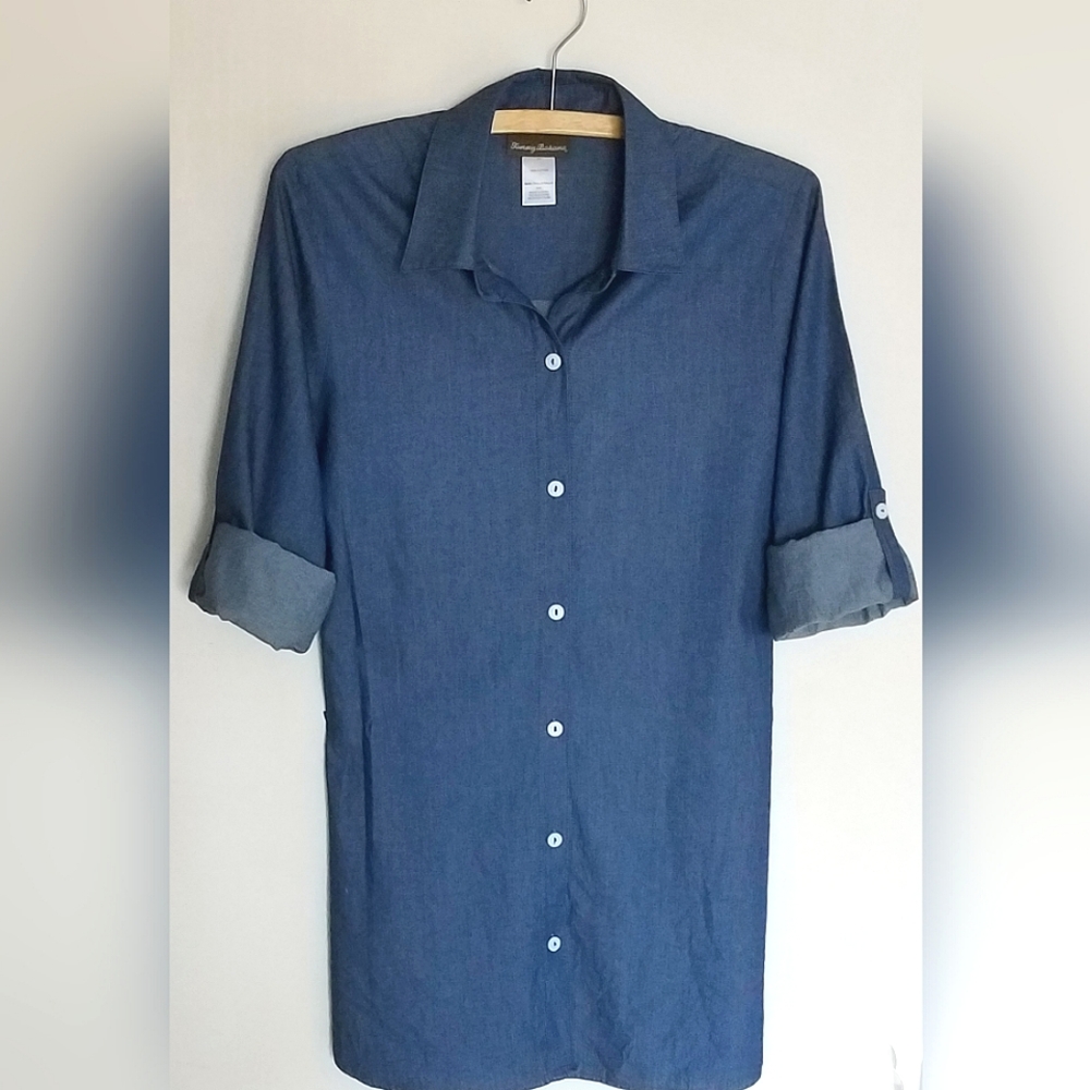 Tommy Bahama Everyday Resort Button-down Top - Picture 7 of 8